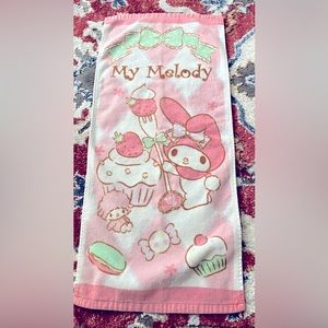Sanrio My melody face towel